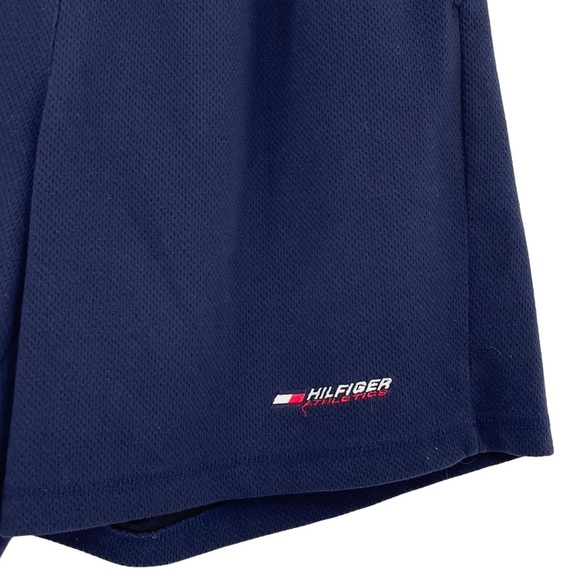 Vintage 2000 Tommy Hilfiger Athletic Shorts Drawstring Waist Jersey Cotton | M - Picture 4 of 7